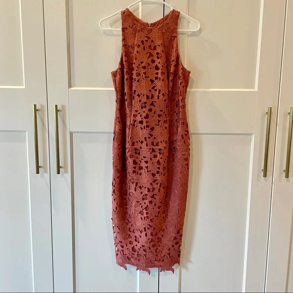 Antonio Melani Dresses | Nwot Antonio Melani Sleeveless Lace Dress | Color: Pink/Red | Size: 4 | Itzmeehtania's Closet Antonio Melani Dresses | Nwot Antonio Melani Sleeveless Lace Dress | Color: Pink/Red | Size: 4 | Itzmeehtania's Closet